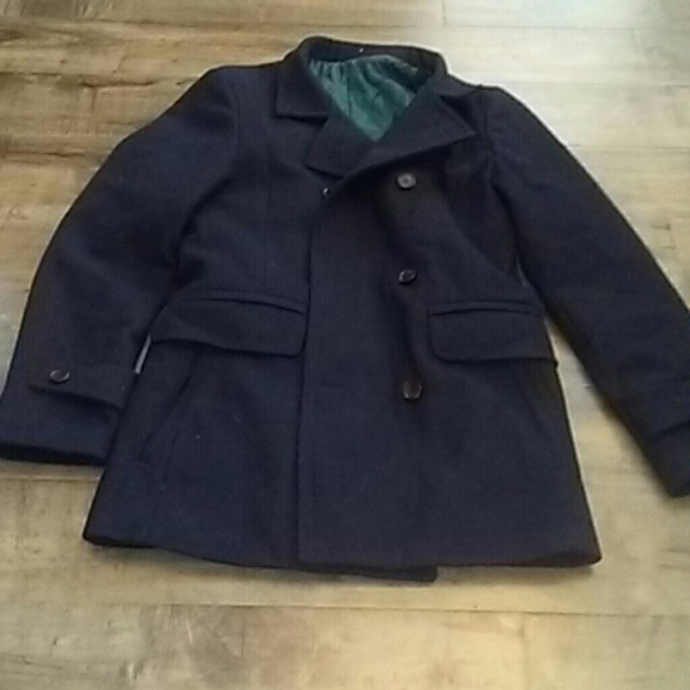 Mind Bridge dark navy pea coat